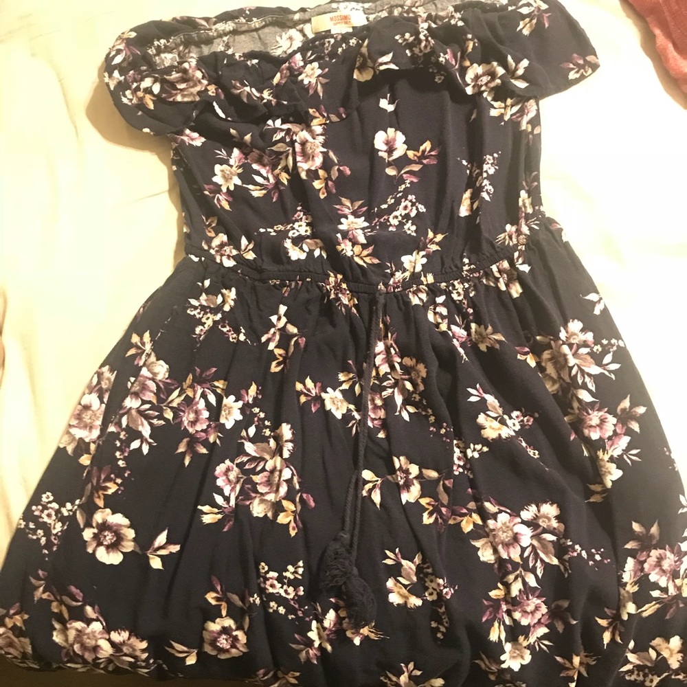 Strapless summer dress